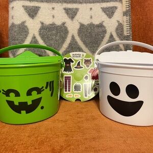 Set of 2 2023 McDonald’s Trick or Treat Buckets